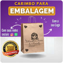 Carimbo Personalizado para Sacola Kraft (Papel)