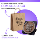 Carimbo Personalizado 8cm - Para Todas Embalagens