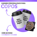 Carimbo Personalizado 8cm - Para Todas Embalagens