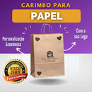 Carimbo Personalizado 8cm - Para Todas Embalagens