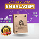 Carimbo de Rolo 15cm - Para embalagens
