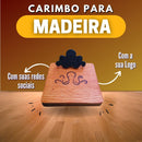 Carimbo para madeira